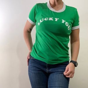PINK - Perfect St. Patrick’s Tee - size S